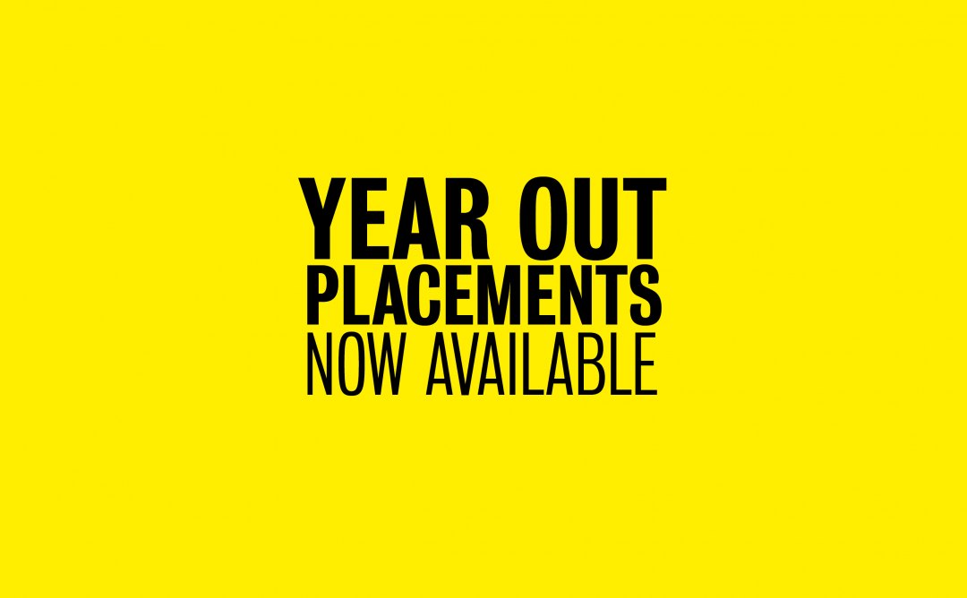 Year Out Placements Now Available