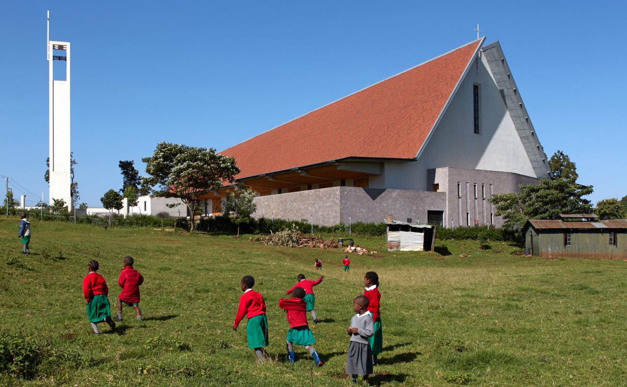 John McAslan + Partners. Sacred Heart Cathedral of Kericho.