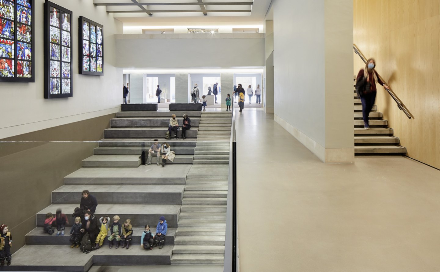 The Burrell Collection central orientation hub