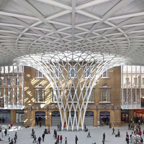 John McAslan + Partners. King's Cross Station.