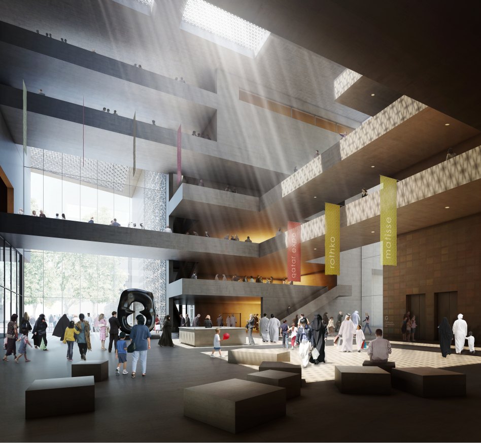 Cultural Forum. Interior. John McAslan + Partners. Cultural Forum. Interior.