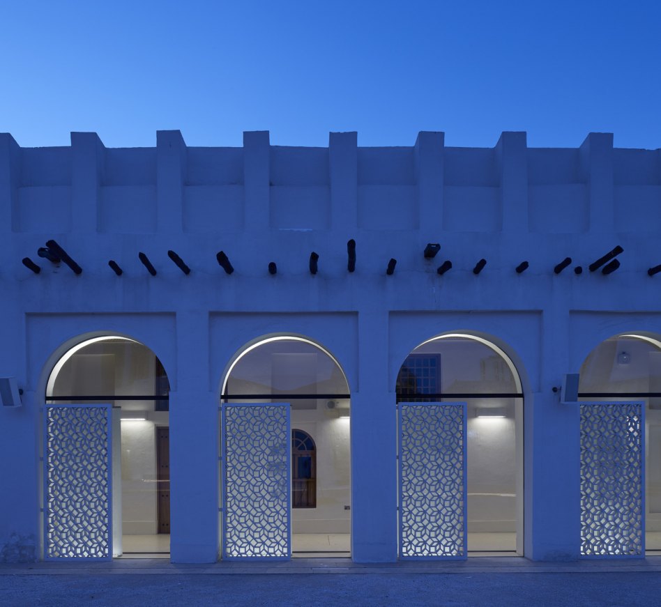 John McAslan + Partners. Msheireb Museums. Bin Jelmood House. Atrium.