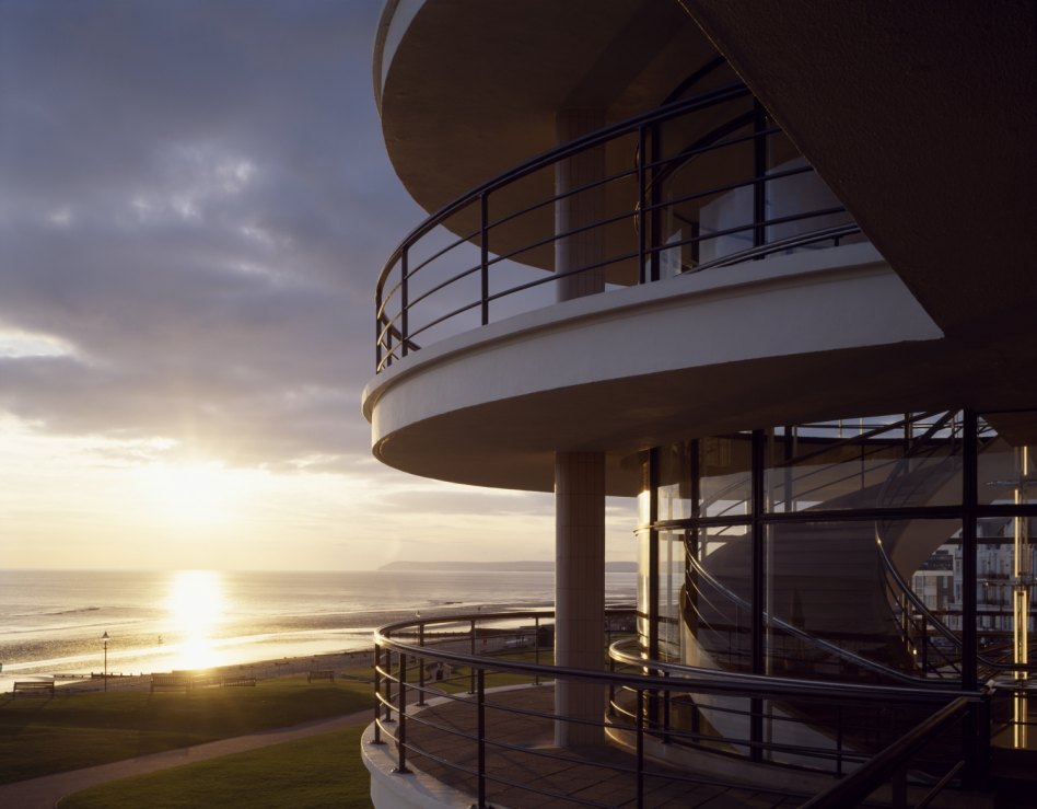 John McAslan + Partners. De La Warr Pavilion.External View.