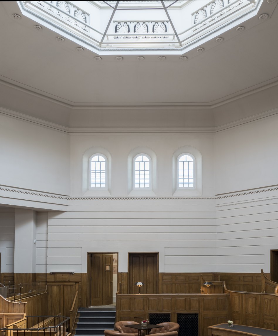 John McAslan + Partners. St Albans Museum and Gallery. Courtroom.