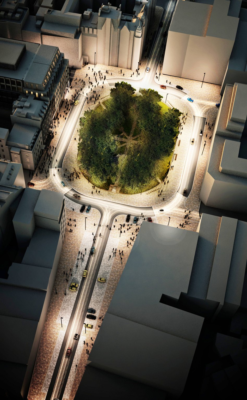 Crossrail Bond Street. Landscape. John McAslan + Partners. Crossrail Bond Street. Landscape.